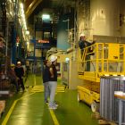 Riprese ai Lab. Gran Sasso per Astri e Particelle