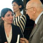 Gabriella De Lucia premiata l'8 marzo da Giorgio Napolitano