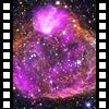 La super bolla esuberante LM50 vista da Chandra