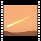 La cometa che punta su Marte