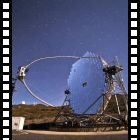 VIDEO: Time lapse dei telescopi MAGIC in azione