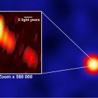 IMMAGINE: L'emissione nei raggi gamma di IC 310 osservata da MAGIC