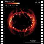 Simulazione in 3D per la supernova 1987a