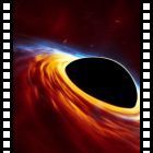 Pasto stellare per un lontano buco nero rotante