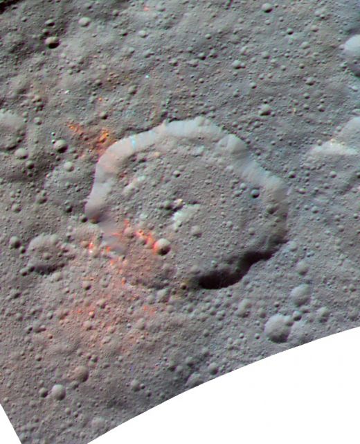 Il cratere Ernutet