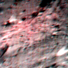Il cratere Ernutet osservato da VIR