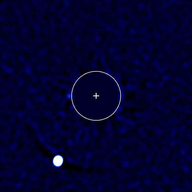 Immagine: il pianeta HIP65426b osservato con SPHERE
