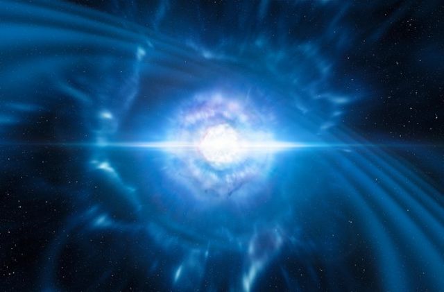 La fusione di stelle di neutroni