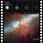 Hubble vede l'eco luminosa della supernova