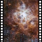 Nebulosa Tarantola: quartiere affollato vicino alla Via Lattea
