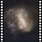 Il tuffo della Grande Nube di Magellano nella Via Lattea