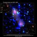 Gli ammassi di galassie Abell 0399 e 0401 ripresi da LOFAR