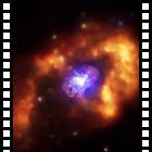 La grande eruzione di Eta Carinae nella moviola di Chandra