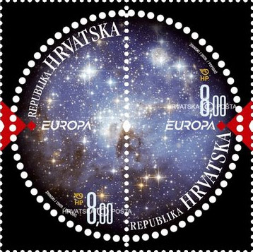 croatia-astronomy-stamp