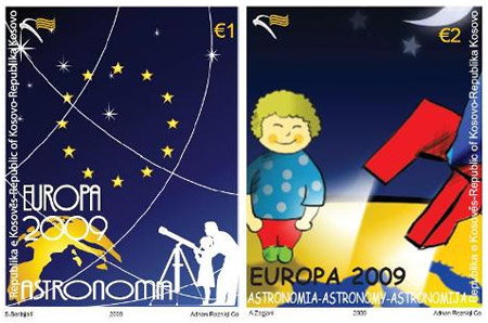kosovo-astronomy-stamp