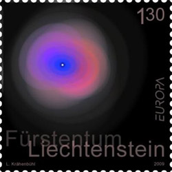 liechtenstein-astronomy-stamp