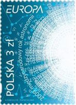 poland-astronomy-stamp